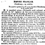 Journal Empire 1813 : Prise Lunenbourg